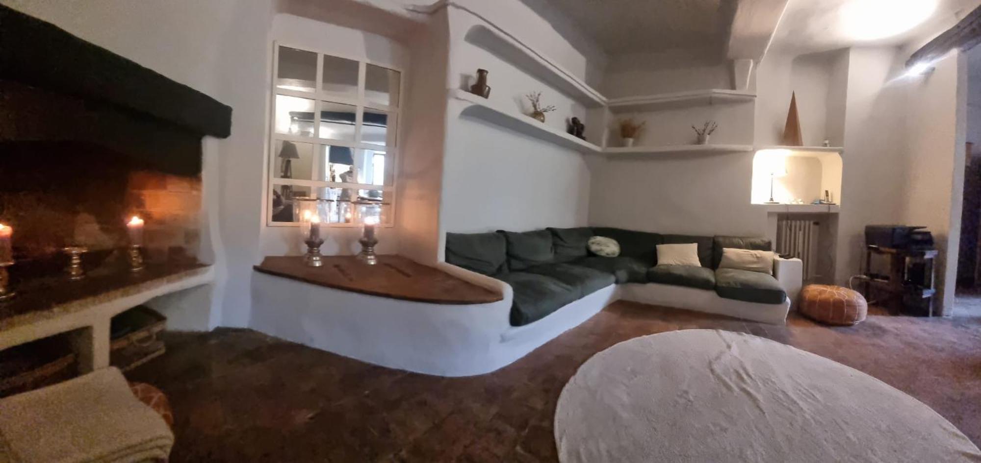 Townhouse Mougins In The Old Village, Fantastic View, Sea And Mountains Bagian luar foto